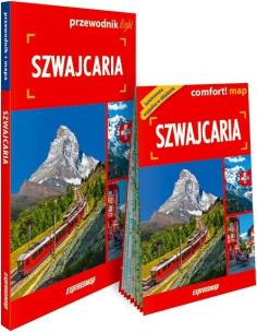 Okładka książki Szwajcaria light: przewodnik + mapa