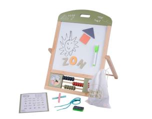 Opakowanie Tablica edukacyjna 2w1 kredowa i suchościeralna