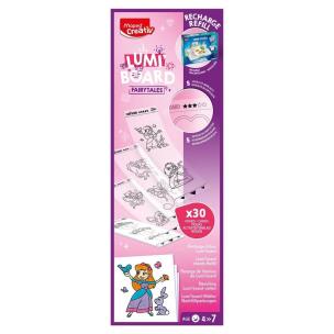 Tablica Lumi Board zestaw uzupełniający wróżki. Wydawca: Maped. Multiszop.pl Opakowanie Tablica Lumi Board zestaw uzupełniający wróżki