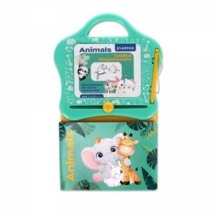 Tablica magnetyczna do nauki rysunków Animals. Wydawca: Starpak. Multiszop.pl Opakowanie Tablica magnetyczna do nauki rysunków Animals