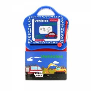 Tablica magnetyczna do nauki rysunków Vehicles. Wydawca: Starpak. Multiszop.pl Opakowanie Tablica magnetyczna do nauki rysunków Vehicles