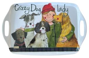 Opakowanie Taca duża Crazy Dog Lady Psiara