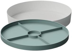 Opakowanie Tacka sensoryczna Play Tray Sage 2w1 zielona