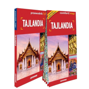 Okładka książki Tajlandia light: przewodnik + mapa