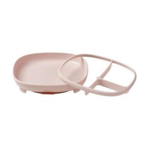 Opakowanie Talerzyk z przyssawką 2w1 Blush