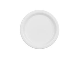 Opakowanie Talerzyki papierowe białe 18cm 6szt