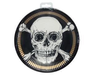 Opakowanie Talerzyki papierowe Piraci 23cm 10szt