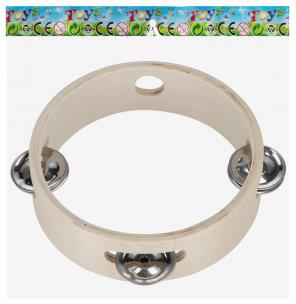 Opakowanie Tamburyn drewniany 14cm