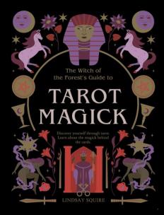 Okładka książki Tarot Magick. Discover yourself through tarot. Learn about the magick behind the cards. wer. angielska