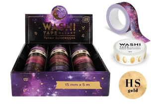 Taśma dekoracyjna Galaxy (24szt). Wydawca: INTERDRUK. Multiszop.pl Opakowanie Taśma dekoracyjna Galaxy (24szt)