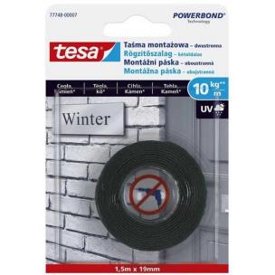 Opakowanie Taśma montażowa na zewnątrz Tesa 1,5mx19mm