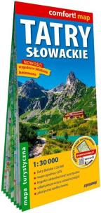 Okładka książki Tatry słowackie / Tatry slovenske 1:30 000 w.2026