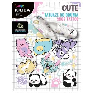 Opakowanie Tatuaże do obuwia świecące w ciemności Cute KIDEA