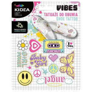 Opakowanie Tatuaże do obuwia świecące w ciemności Vibes KIDEA