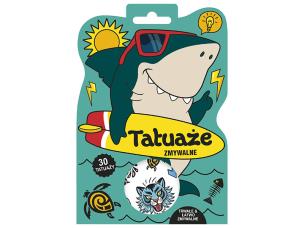 Tatuaże Głodne zwierzaki. Wydawca: Ranok-Creative. Multiszop.pl Opakowanie Tatuaże Głodne zwierzaki
