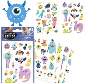 Opakowanie Tatuaże Monsters at the party