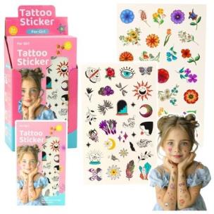 Opakowanie Tatuaże zmywalne dla dzieci 60wzorów