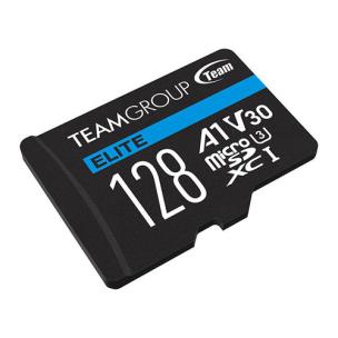Okładka książki Team Group MicroSDXC 128GB UHS-I/U3 Class 10 Elite + SD-adapter