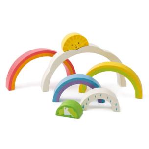 Tęcza składana drewniana. Wydawca: Tender Leaf Toys. Multiszop.pl Opakowanie Tęcza składana drewniana