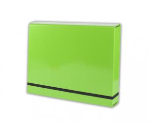 Opakowanie Teczka A4 lux na gumkę jasnozielona PENMATE