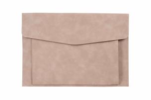 Opakowanie Teczka A4 z kieszonką nubuk szara