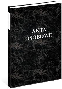 Opakowanie Teczka akt osobowych A4 oklejana czarna (5szt)