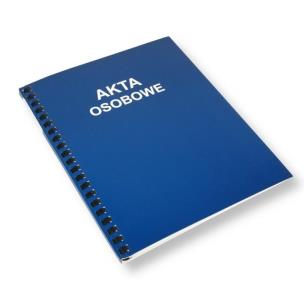 Opakowanie Teczka Akta osobowe T1 niebieska