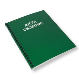 Opakowanie Teczka Akta osobowe T1 zielona