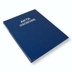 Opakowanie Teczka Akta osobowe T2 niebieska
