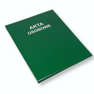 Opakowanie Teczka Akta osobowe T2 zielona