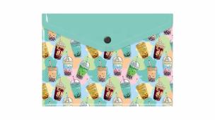Opakowanie Teczka koperta A5 pp z nadrukiem bubble tea