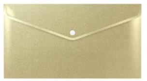 Opakowanie Teczka koperta A6 PP stardust gold