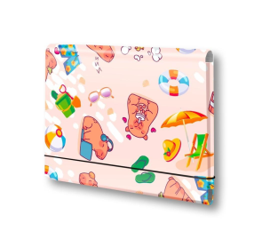 Opakowanie Teczka łamana A5 na gumkę Kapibara plaża PENMATE