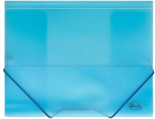 Opakowanie Teczka na gumkę A4 niebieska 91161