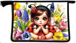 Opakowanie Teczka-torba A4+ zapinana na zamek Dziewczynka