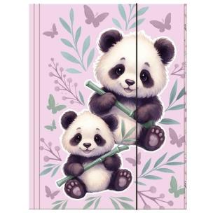 Opakowanie Teczka z gumką A4 Panda