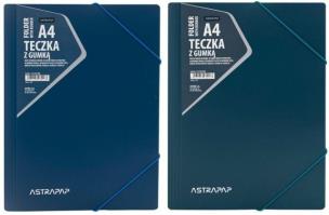 Opakowanie Teczka z gumką A4 PP mix kolorów ASTRA