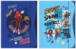Teczka z gumką A4 Spider man mix. Wydawca: Beniamin. Multiszop.pl Opakowanie Teczka z gumką A4 Spider man mix