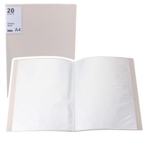 Teczka z koszulkami A4 beżowa. Wydawca: Leantoys. Multiszop.pl Opakowanie Teczka z koszulkami A4 beżowa