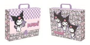 Opakowanie Teczka z rączką A4 XL Kuromi Pink