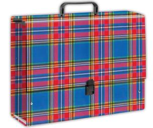 Opakowanie Teczka z rączką B4 jumbo kratka A0438 PENMATE