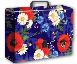 Opakowanie Teczka z rączką B4 Jumbo Kwiaty Polskie Maki
