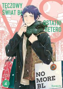 Tęczowy świat BL VS ostatni hetero. Tom 4. Autor: Konkichi. Multiszop.pl Okładka książki Tęczowy świat BL VS ostatni hetero. Tom 4