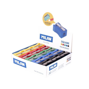 Temperówka plastikowa Basic mix (30szt) MILAN. Wydawca: MILAN. Multiszop.pl Opakowanie Temperówka plastikowa Basic mix (30szt) MILAN