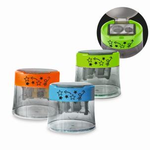 Temperówka podwójna 1szt.mix. Wydawca: TRENDHAUS. Multiszop.pl Opakowanie Temperówka podwójna 1szt.mix