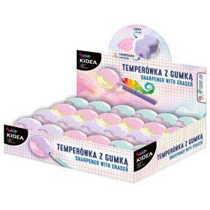 Opakowanie Temperówka z gumką (24szt) KIDEA
