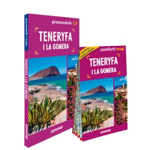 Teneryfa i La Gomera light przewodnik + mapa. Autor: Katarzyna Byrtek, Adamczyk Karolina. Multiszop.pl Okładka książki Teneryfa i La Gomera light przewodnik + mapa