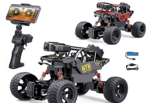 Opakowanie Terenówka na radio z kamerą WiFi metalowa MIX