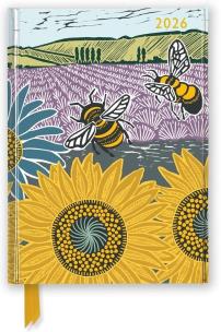 Opakowanie Terminarz 2026 A5 Pole słoneczników Kate Heiss TW