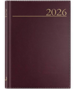 Opakowanie Terminarz 2026 B6 madrid bordowy